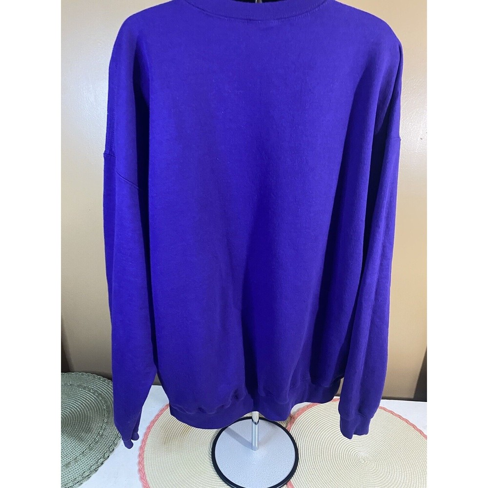 Star Wars Yoda Print Gildan Purple Pullover Sweatshirt Size XL - Picture 16 of 16